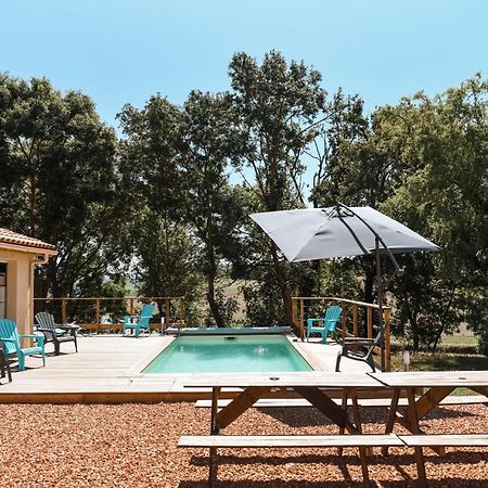 Cocoon, bord de lac, piscine chauffée 11 per Plieux Habitación foto