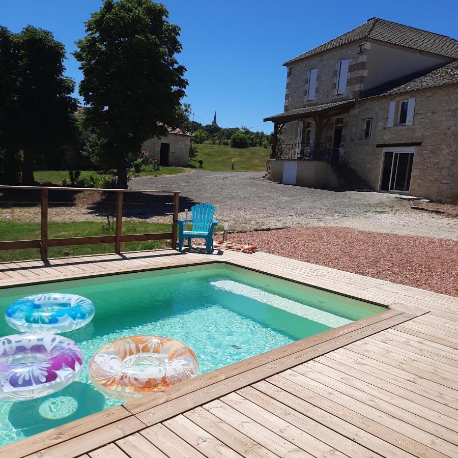 Cocoon, bord de lac, piscine chauffée 11 per Plieux Exterior foto